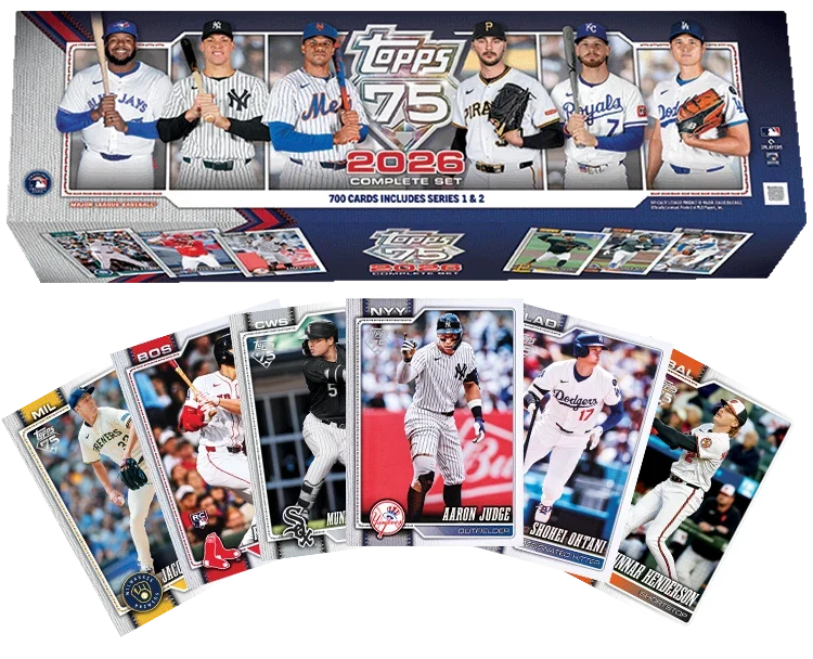 2026 Topps Baseball Complete Set - Series 1 & 2