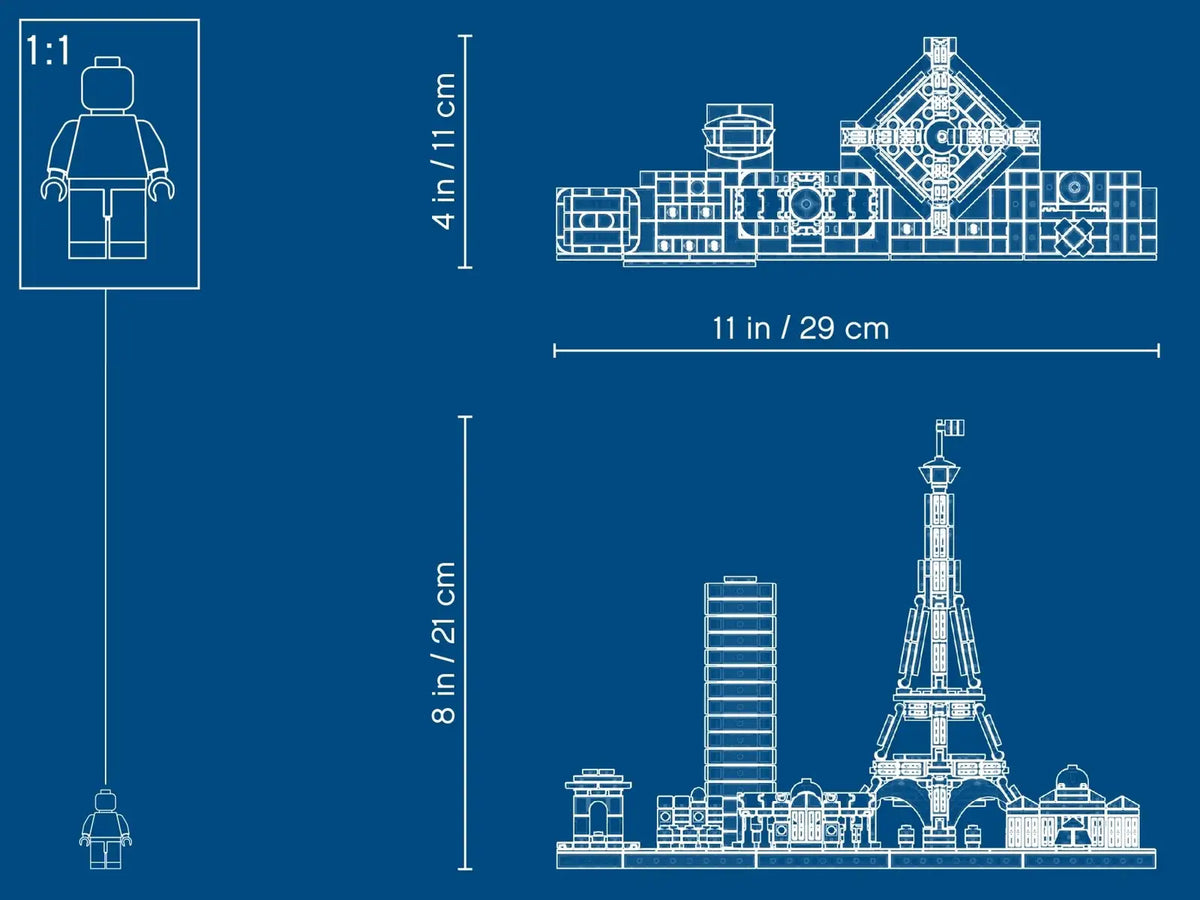 LEGO Architecture - Paris - #21044 (RETIRED)