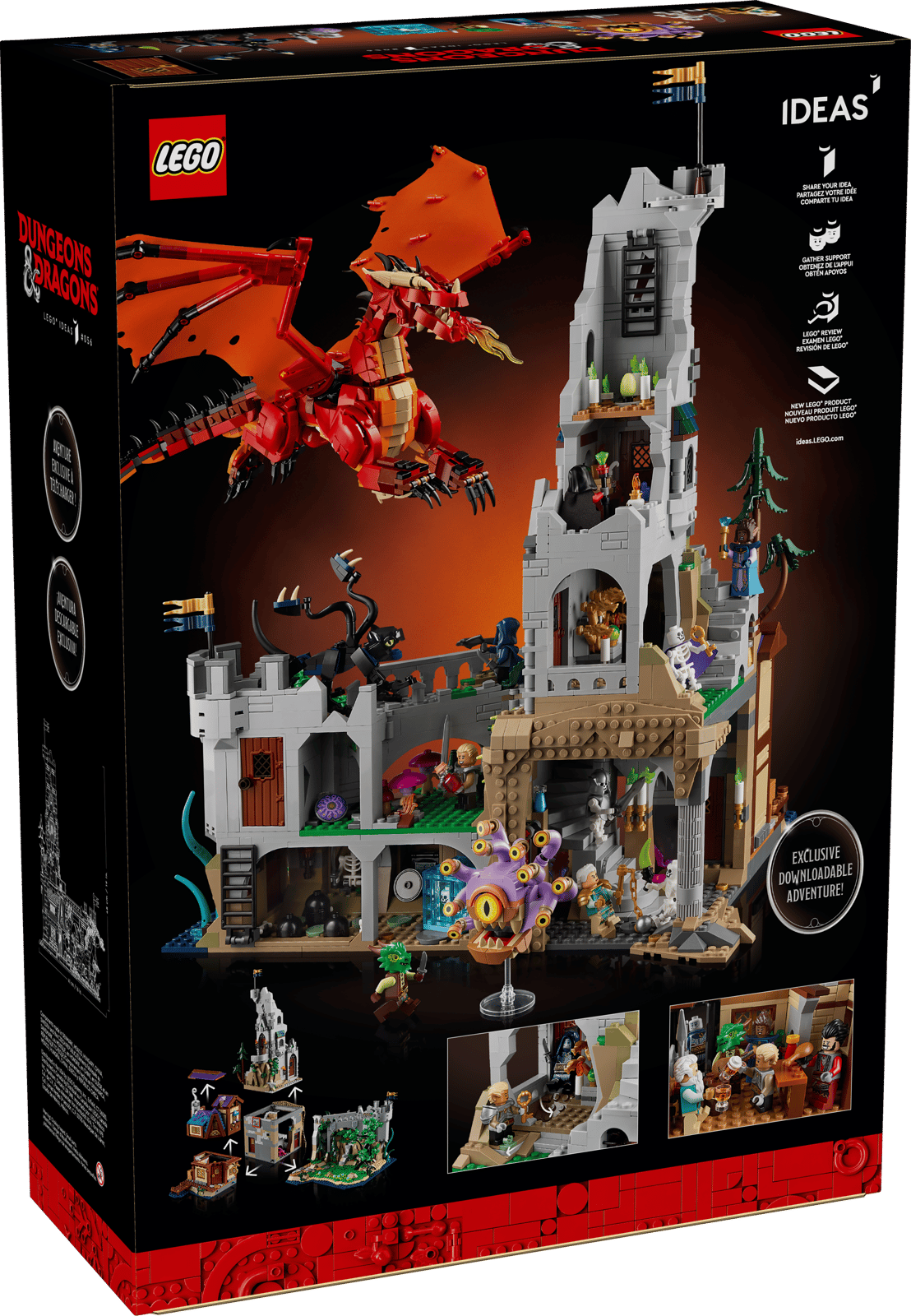 LEGO - Dungeons & Dragons: Red Dragon's Tale #21348 (RETIRED)