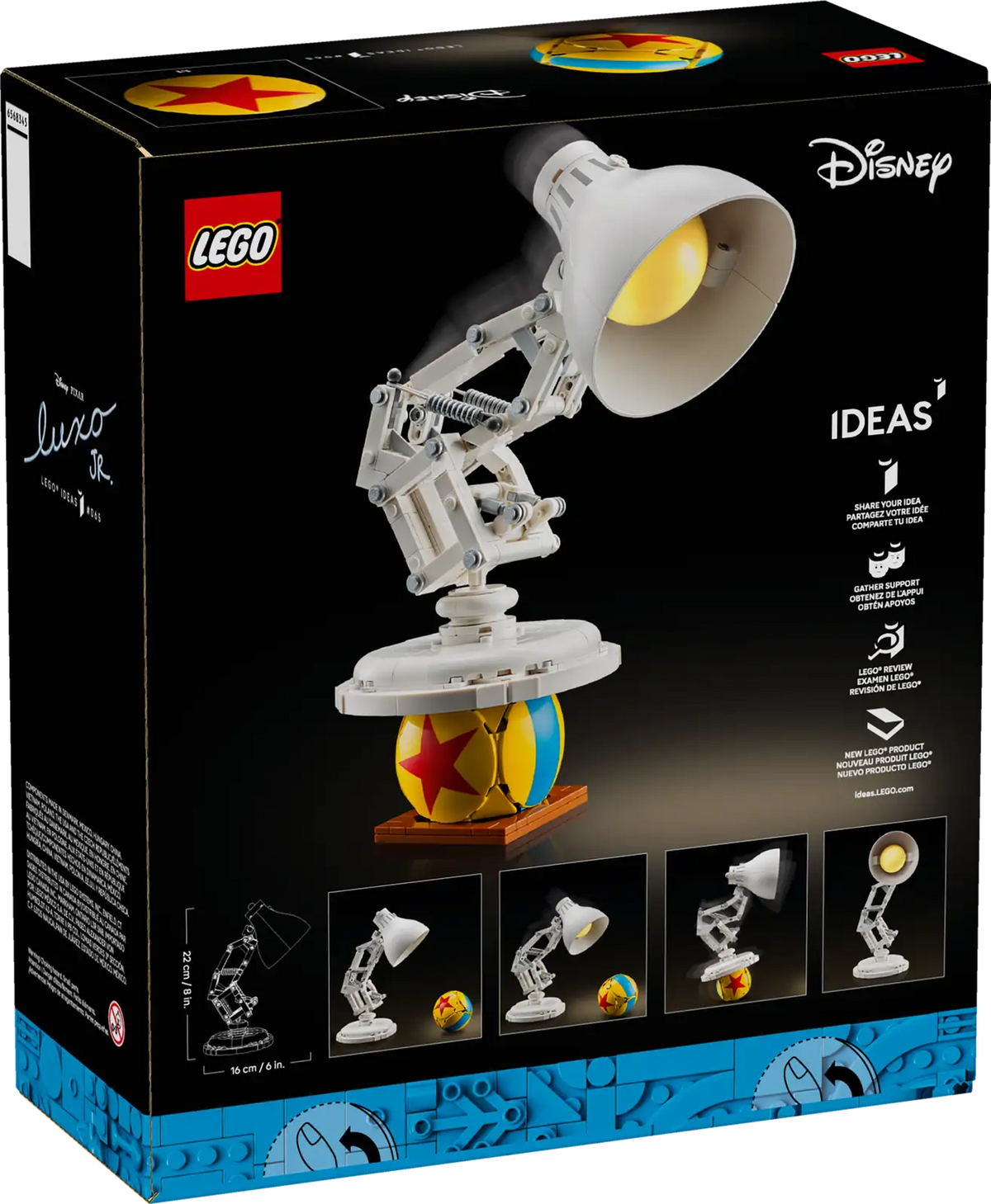LEGO Ideas - Disney Pixar Luxo Jr. - #21357