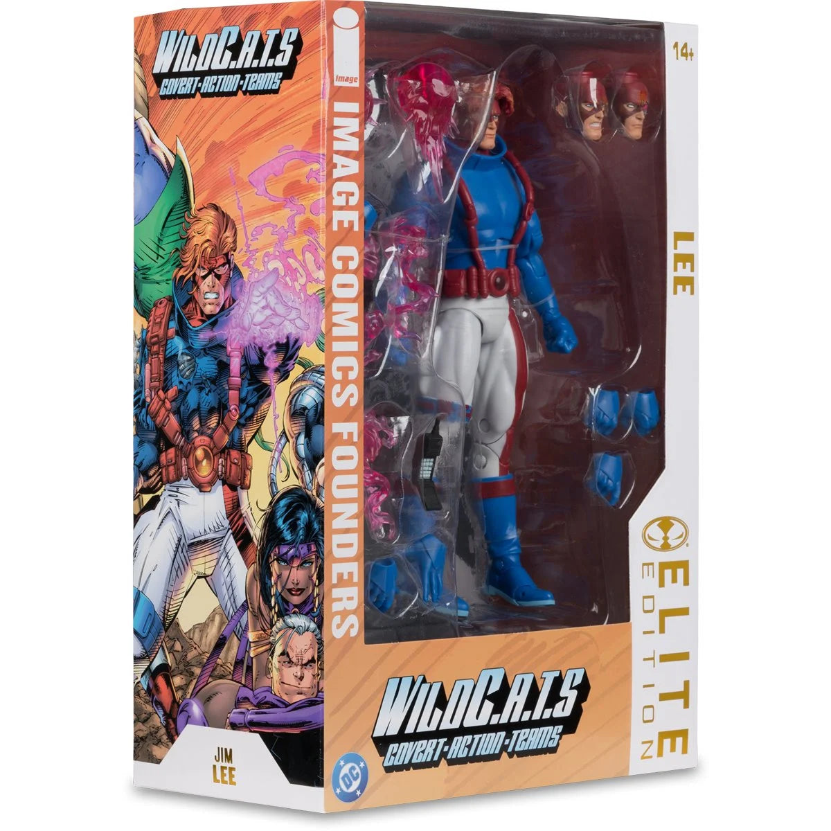 McFarlane Elite Edition - Spartan Wild C.A.T.S Image Comic Founders Series - 7" Deluxe Action Figure