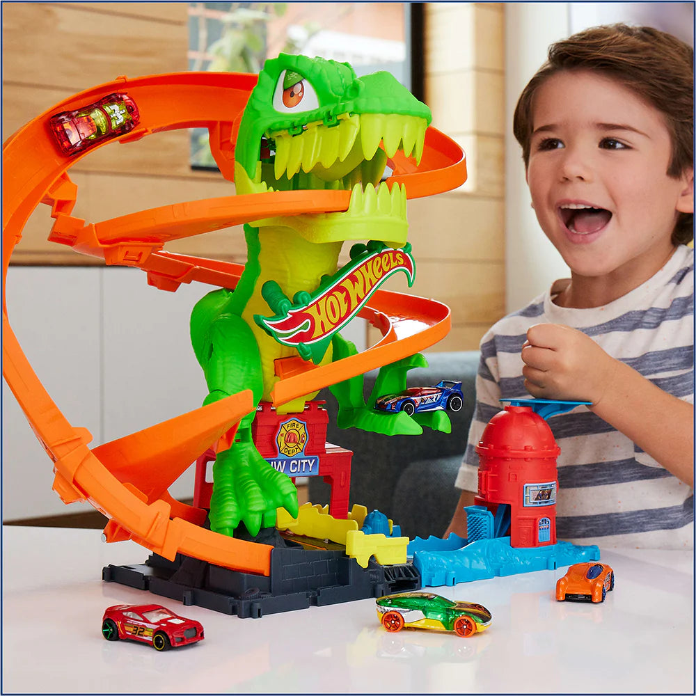Hot Wheels - T-Rex Blaze Battle