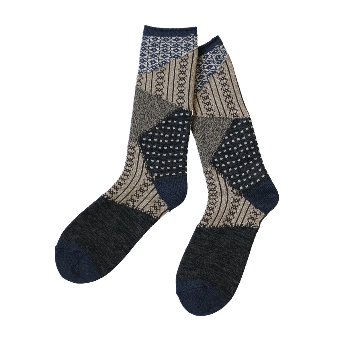 Kapital: Donza Socks - Beige - EK1714XS