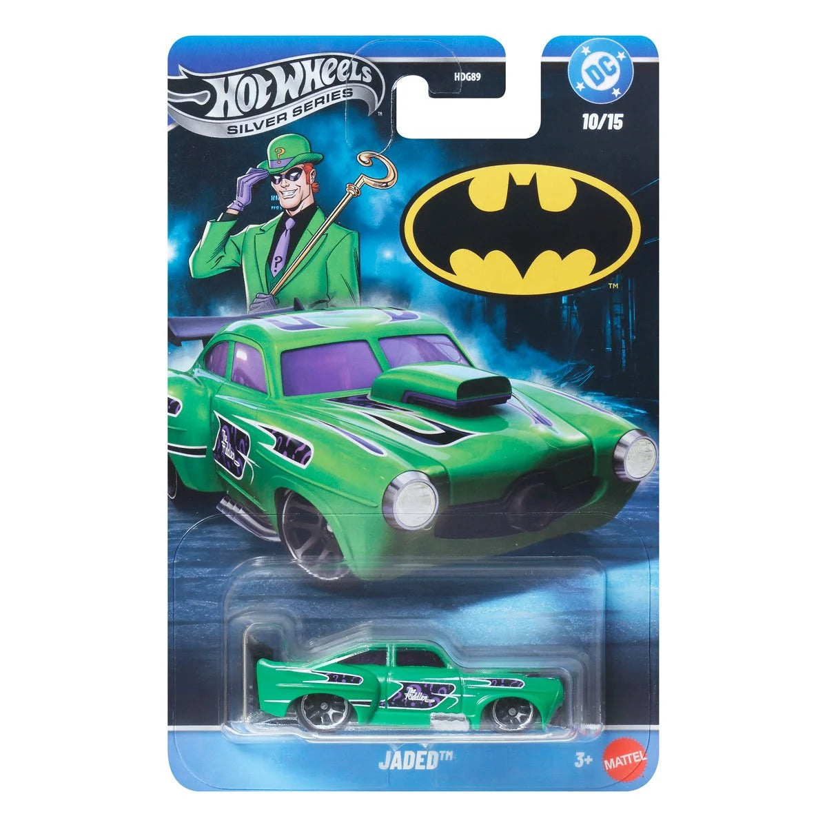 Hot Wheels Silver Series - Batman Themed 2026 Mix 2 - Complete set of 5 Cars (956T)