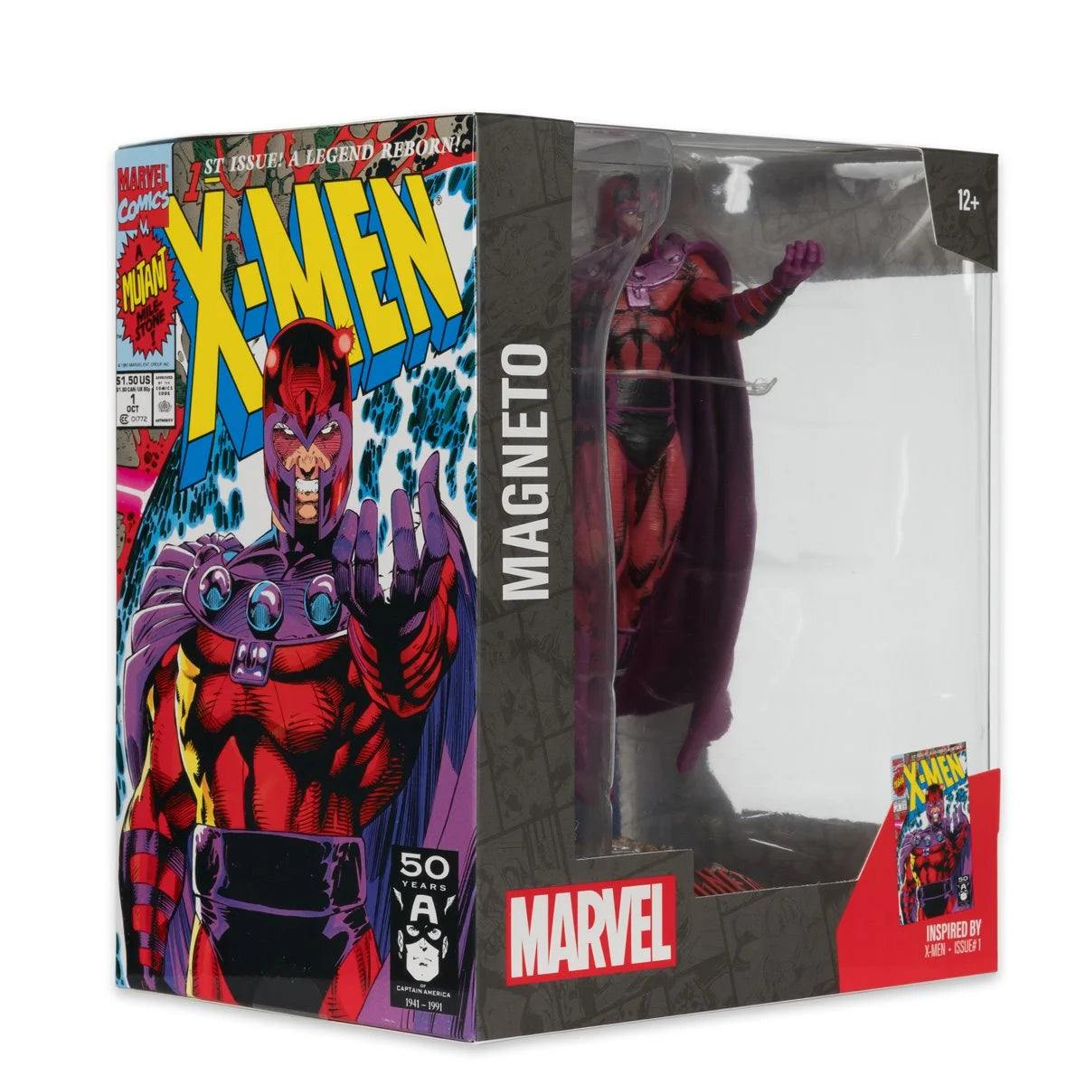 McFarlane - Magneto 1:10 Scale - X-Men #1 with Scene Case