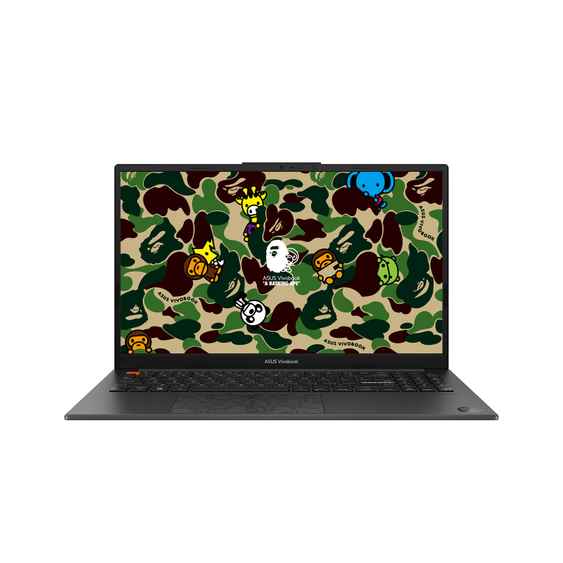 A Bathing Ape x ASUS Vivobook BAPE Edition Light Etched 15.6" OLED 120Hz Laptop