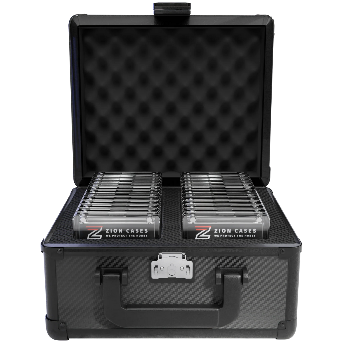 Zion Cases – Slab Case 2 Row (Carbon Fiber)