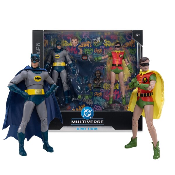 McFarlane Batman and Robin (Batman Classic TV Series) Collector Edition 2-Pack