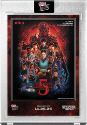 2025 Stranger Things Topps NOW Encased Trading Card
