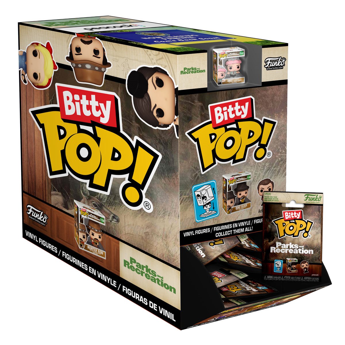 Funko Bitty Pop! - Parks and Recreation Singles (BLIND BOX)