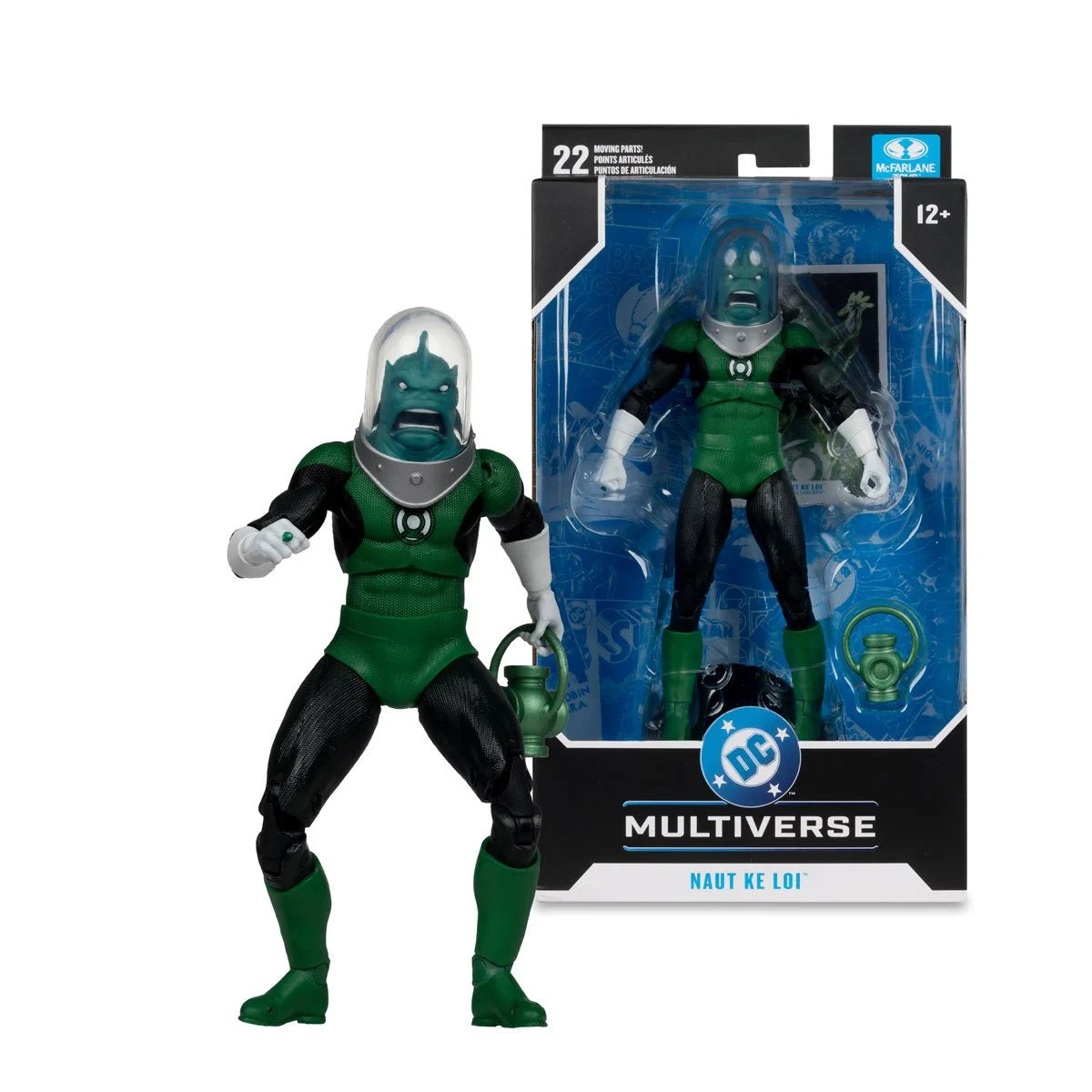 McFarlane DC Multiverse - Green Lantern SET OF 4 Kyle Rayner, Ghr'll, Medphyll, Nautkeloi - 7-Inch Scale Action Figure