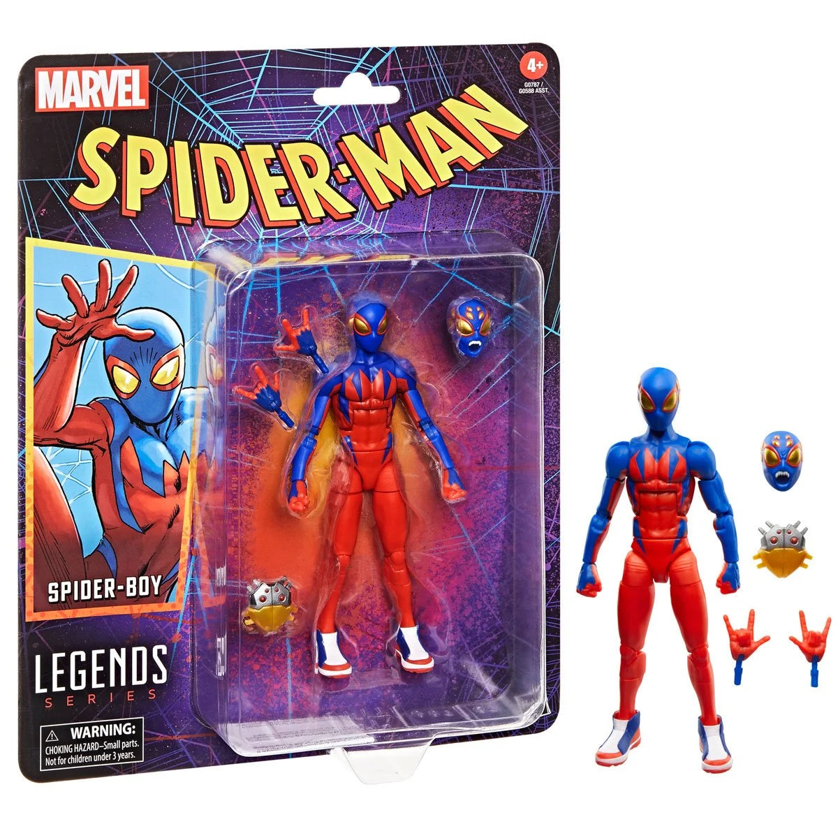Marvel Legends - Spider-Man Retro - 2025 Wave 1 - Complete Set - 6-Inch Action Figures