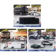 Hot Wheels Premium - Team Transport 2025 Mix 1 - Complete Set - MTFLF56E1