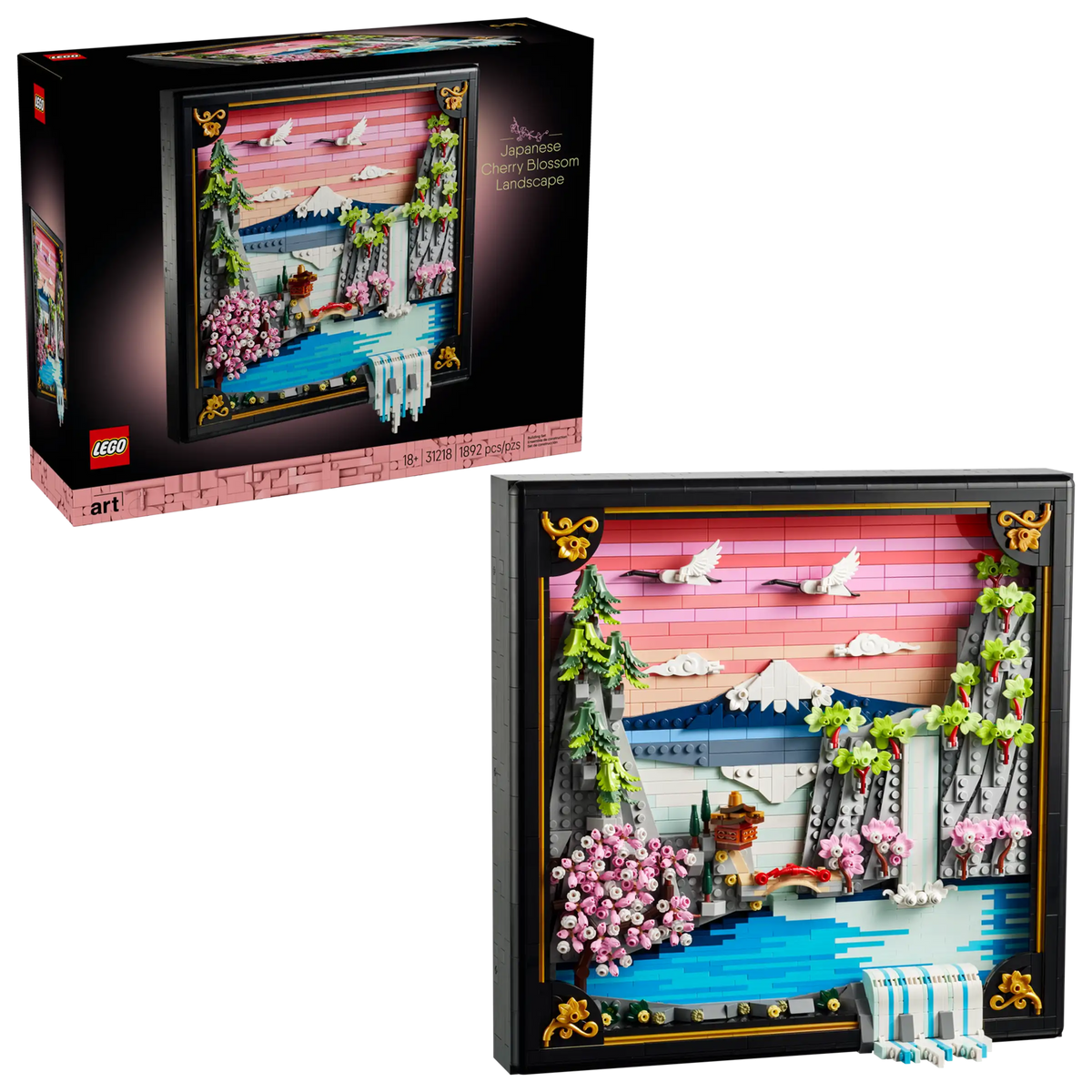 LEGO Art - Japanese Cherry Blossom Landscape #31218 (PRE-ORDER JANUARY 2026)