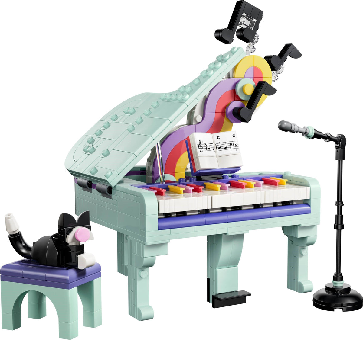 LEGO Creator - Music Decor Piano with Cat - 31392 - (PRE-ORDER AUG 1, 2026)