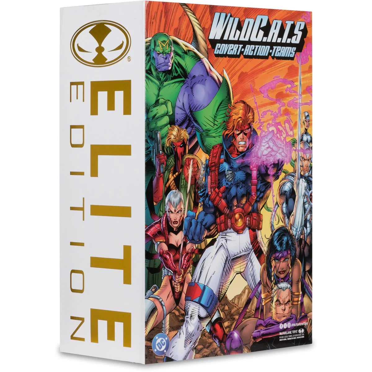 McFarlane Elite Edition - Spartan Wild C.A.T.S Image Comic Founders Series - 7" Deluxe Action Figure