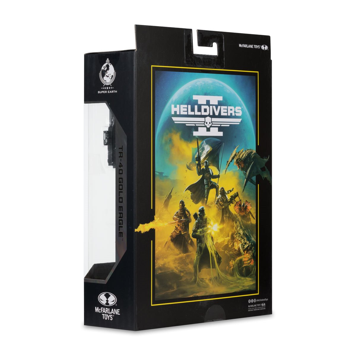 McFarlane Gaming Edition - Helldivers TR-40 Gold Eagle - 7" Action Figure