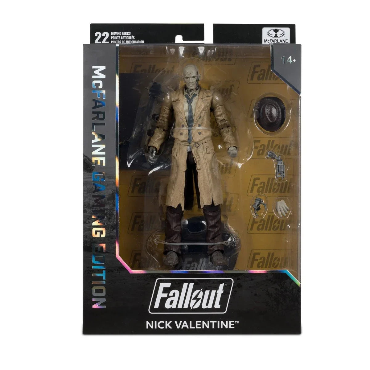 McFarlane Gaming Edition - Fallout Nick Valentine Wave 2 - 7-Inch Scale Action Figure
