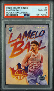 LaMelo Ball PSA 8 Front - Cert #64177057
