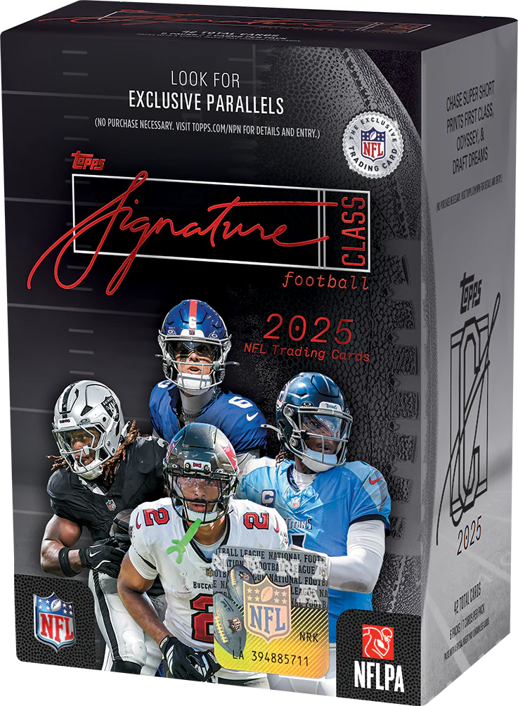 2025 Topps Signature Class Football - Value Box