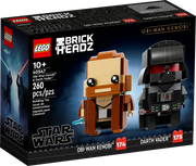 LEGO BrickHeadz - Obi-Wan Kenobi and Darth Vader - #40547 (RETIRED)