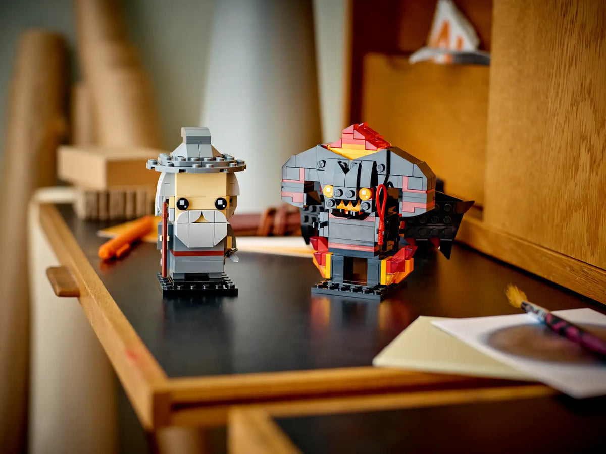 LEGO BrickHeadz - Gandalf the Grey and Balrog - #40631 (RETIRED)