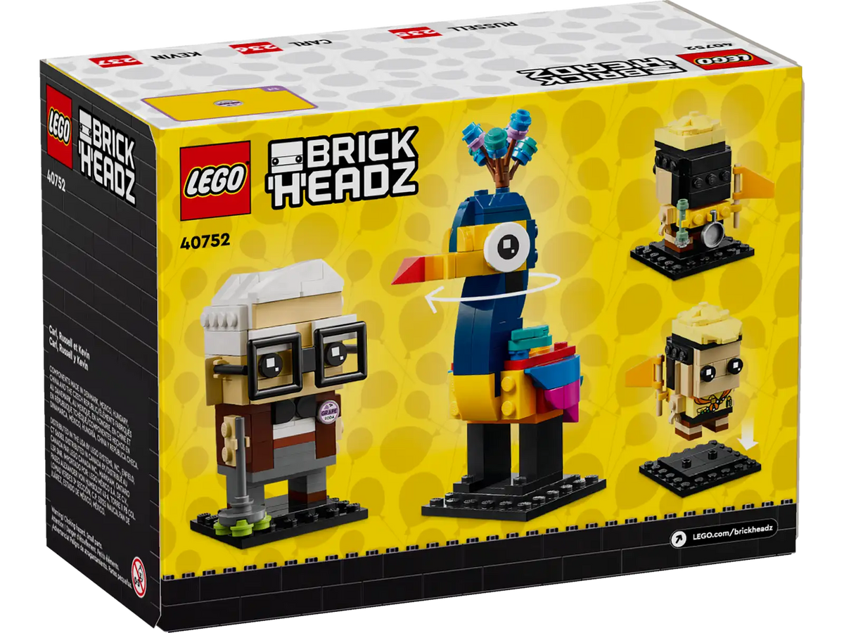 LEGO BrickHeadz - Carl; Russell & Kevin - #40752