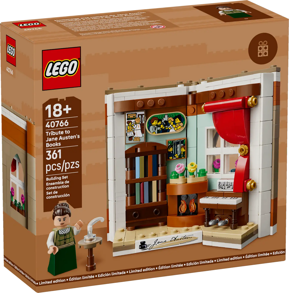 LEGO Limited Edition - Tribute to Jane Austen's Books - GWP #40766