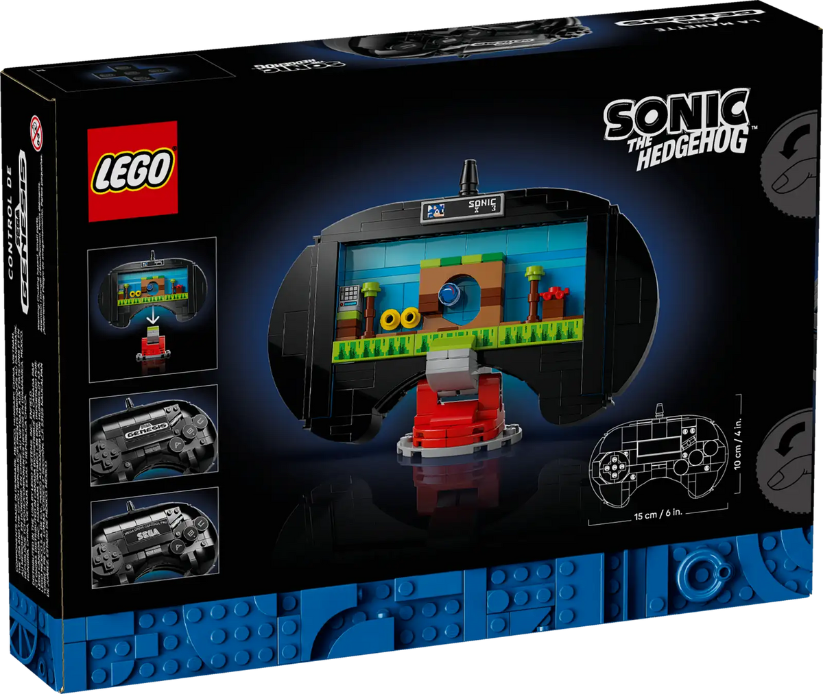LEGO Sega - Sonic the Hedgehog SEGA Genesis Controller #40769 GWP (RETIRED)