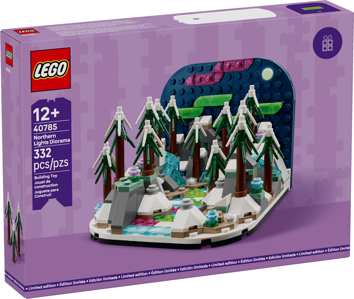 LEGO Wonders - Northern Lights Diorama - #40785 (RETIRED)