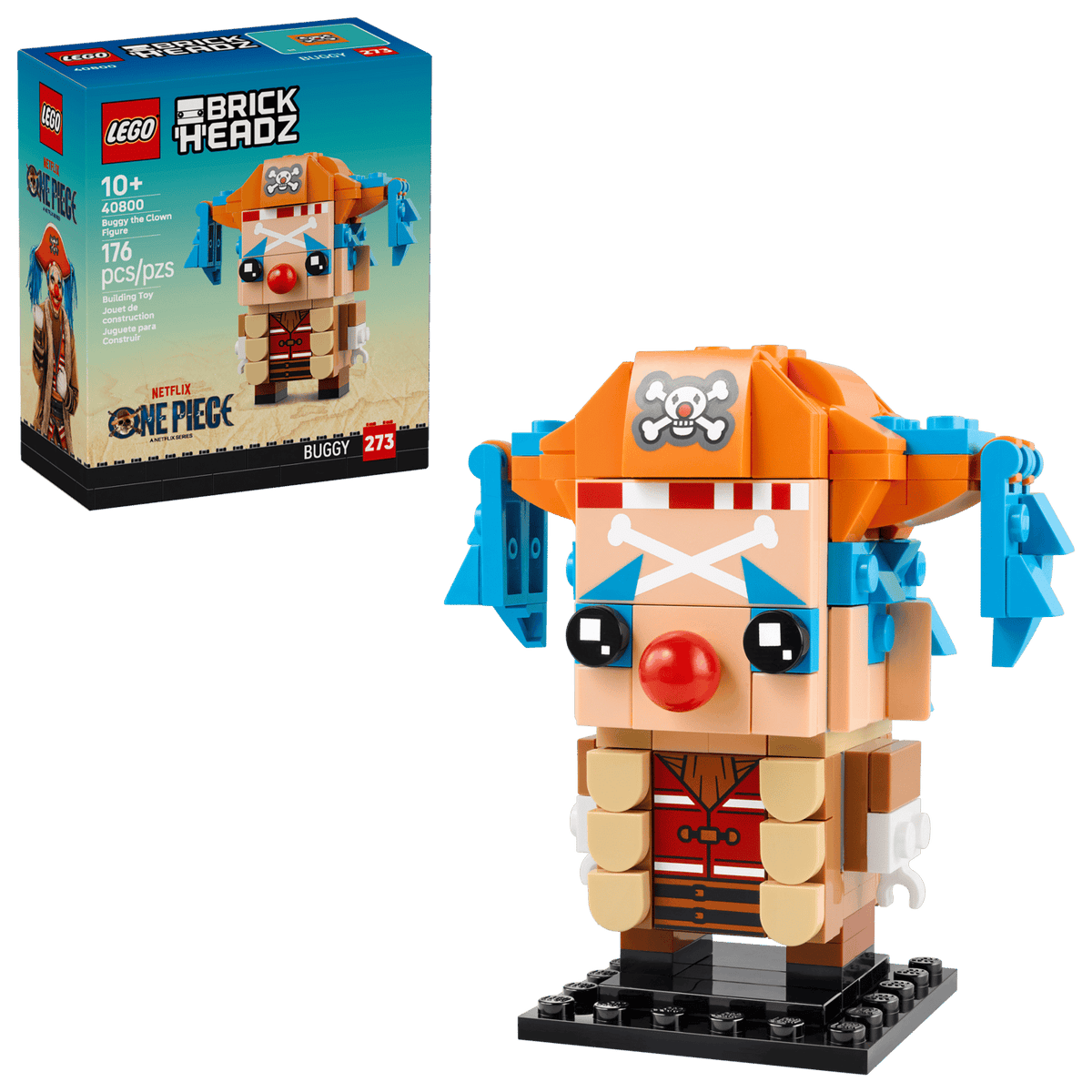 LEGO BrickHeadz - One Piece Buggy The Clown #40800 - (RETIRED)
