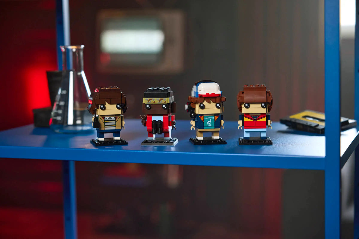 LEGO BrickHeadz - Stranger Things - Mike, Dustin, Lucas and Will Figures - #40801