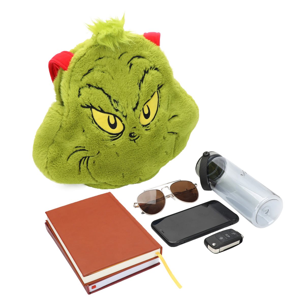 Dr. Seuss The Grinch Big Face Plush Tote Bag
