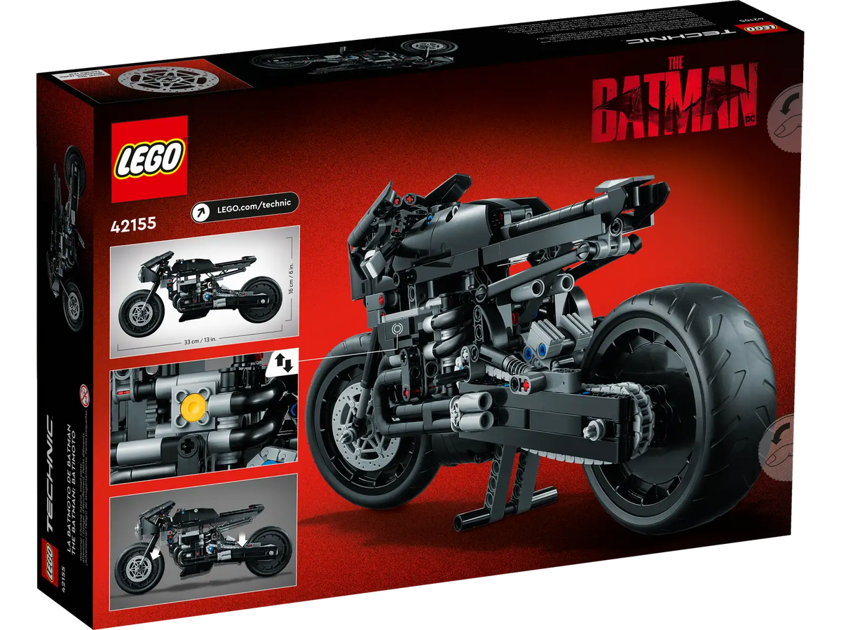 LEGO Technic - The Batman - Batcycle - #42155 (RETIRED)
