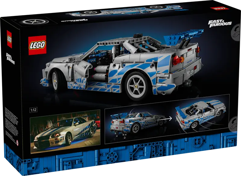 LEGO Technic - 2 Fast 2 Furious Nissan Skyline GT-R (R34) Car - #42210