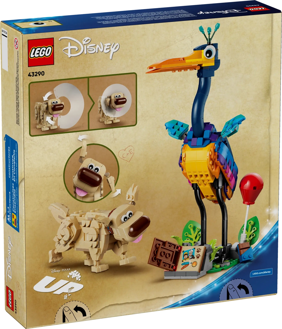 Lego Disney - Kevin and Dug from UP #43290