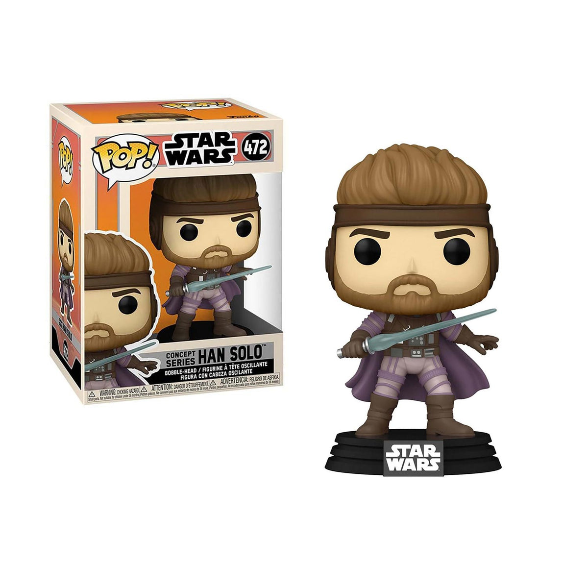 Funko Star Wars - Han Salo Concept Series - #472 (Box Yellowing)