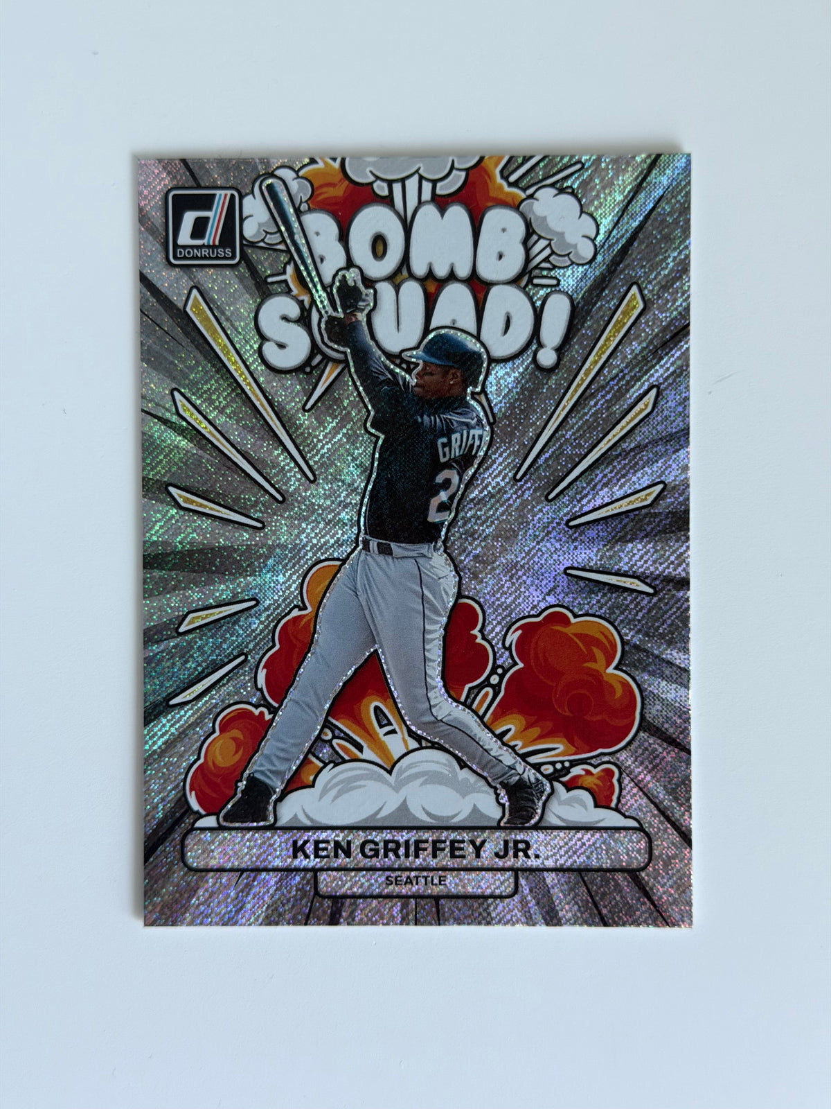 2023 Panini Donruss — Bomb Squad - Ken Griffey Jr. - #BS2 - Raw Ungraded Card