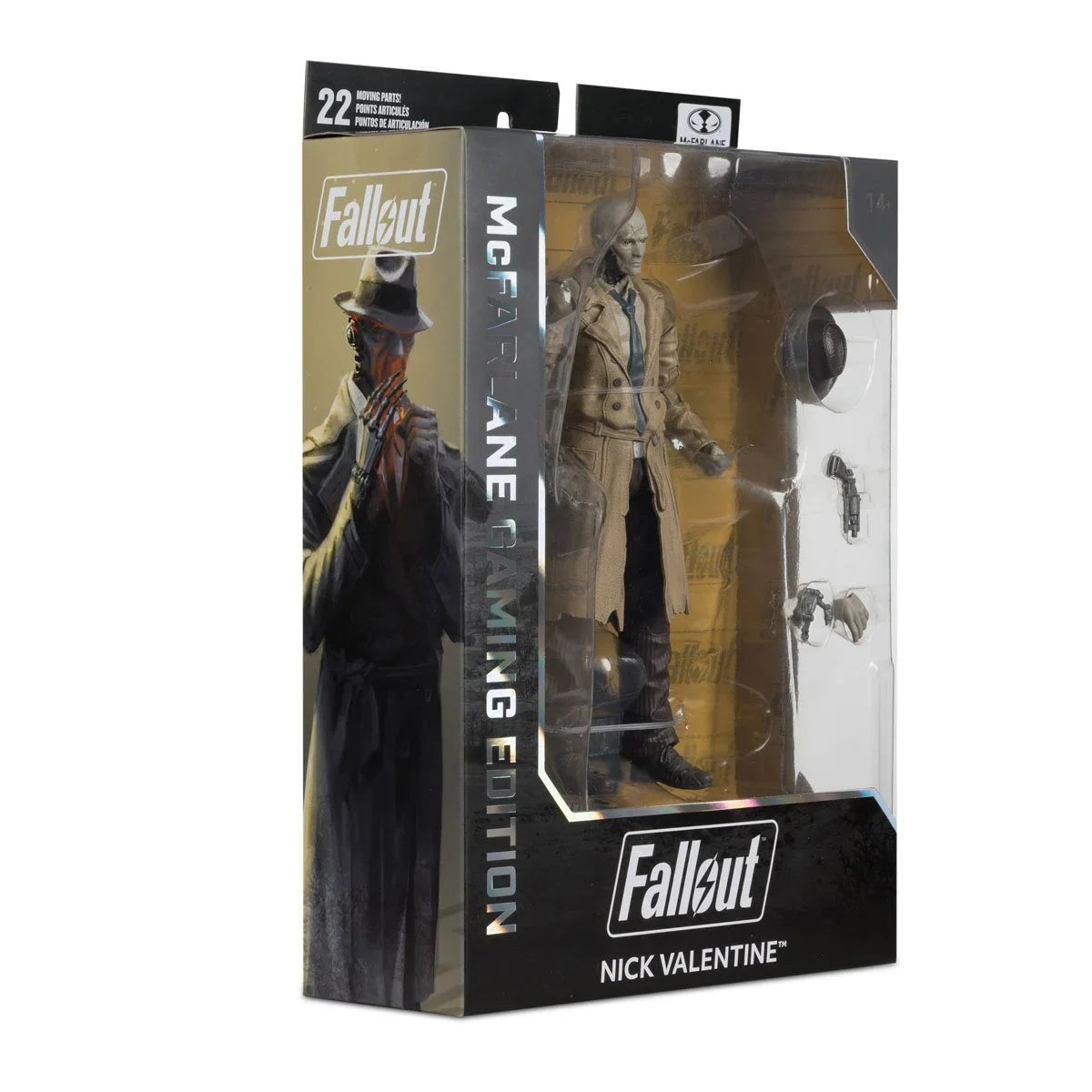 McFarlane Gaming Edition - Fallout Nick Valentine Wave 2 - 7-Inch Scale Action Figure
