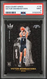 2023 Court Kings Victor Wembanyama - Rookie Level 3 - #139 - PSA Graded Card