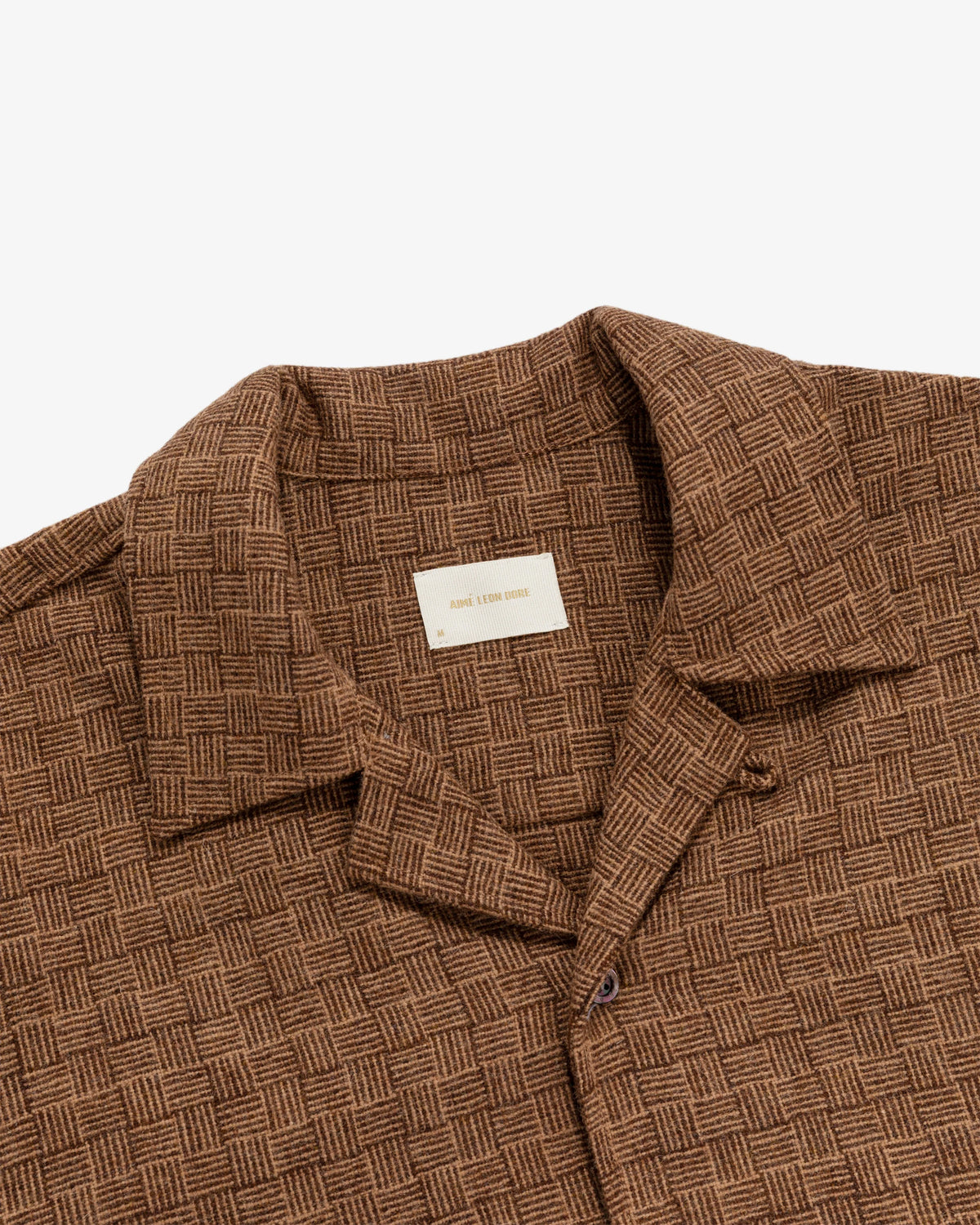 Aime Leon Dore Jacquard Camp Collar Shirt