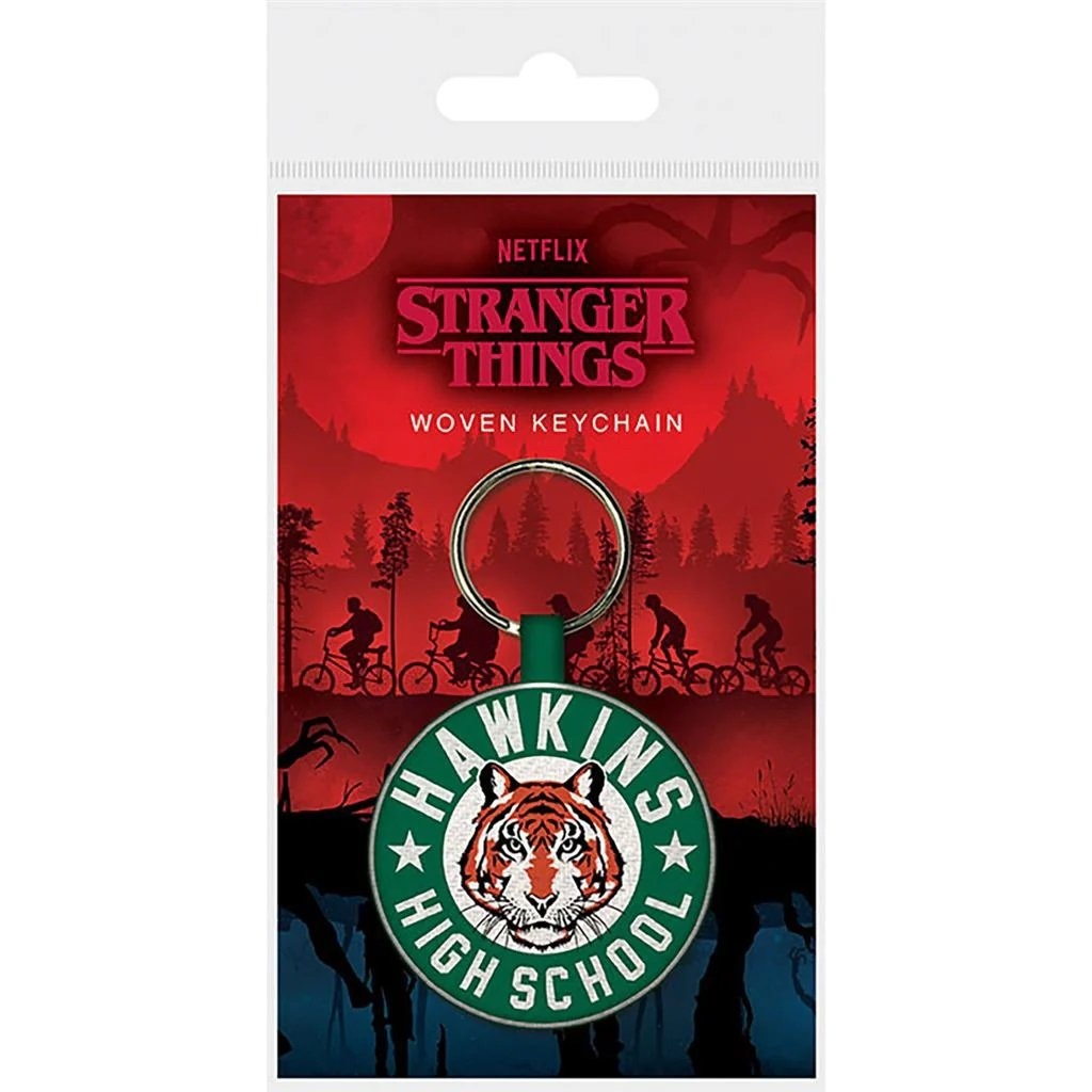Netflix Stranger Things - Hawkins High School Woven Keychain