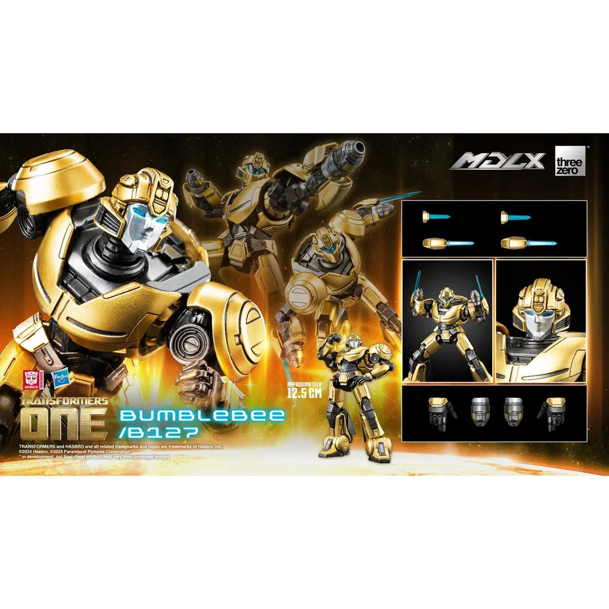 Transformers One - Bumblebee/B127 - MDLX Action Figure - Threezero