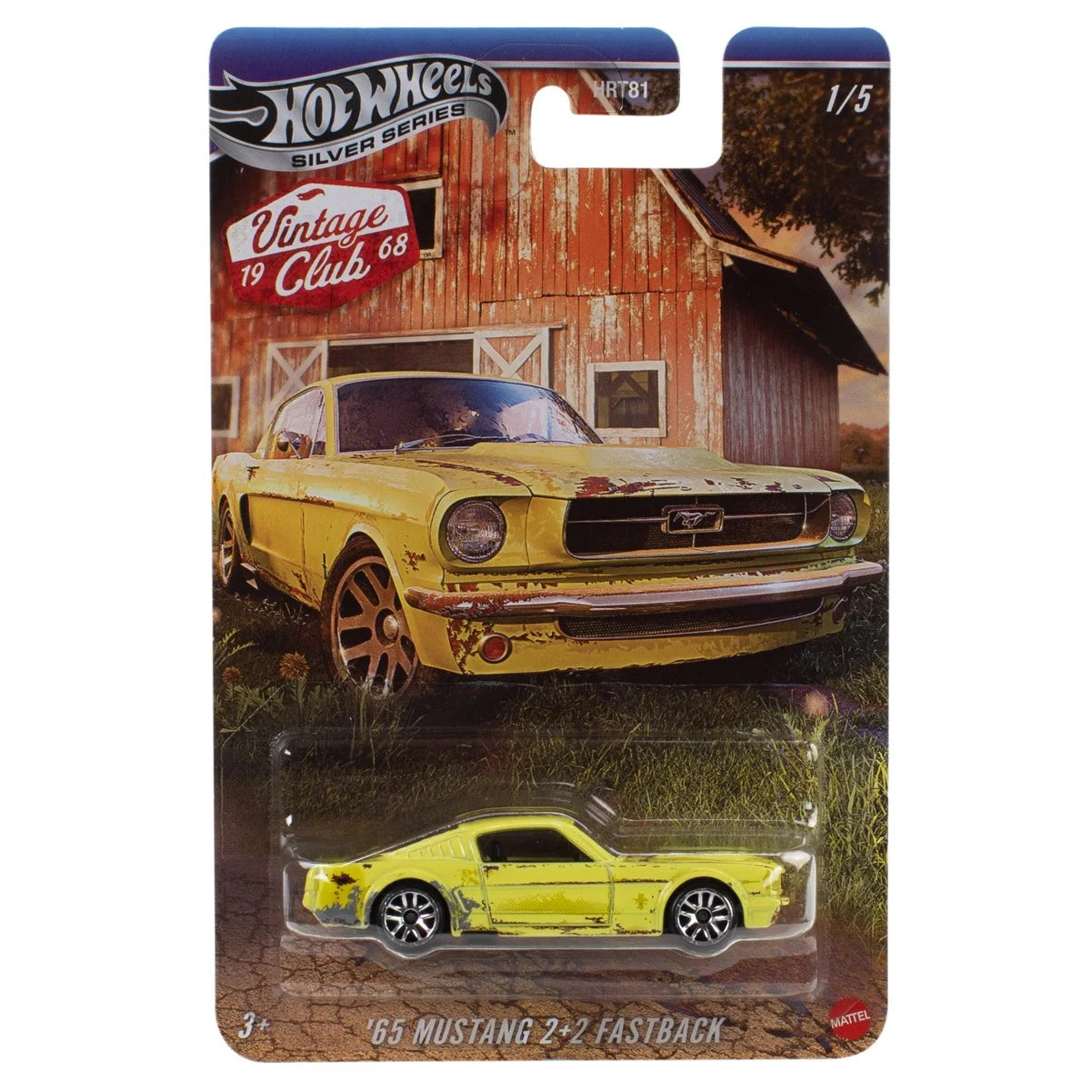 Hot Wheels Vintage Racing - 2026 Mix 1 Barn Finds/Patina Vehicle - Complete Set of 5 (PRE-ORDER JAN 2026)