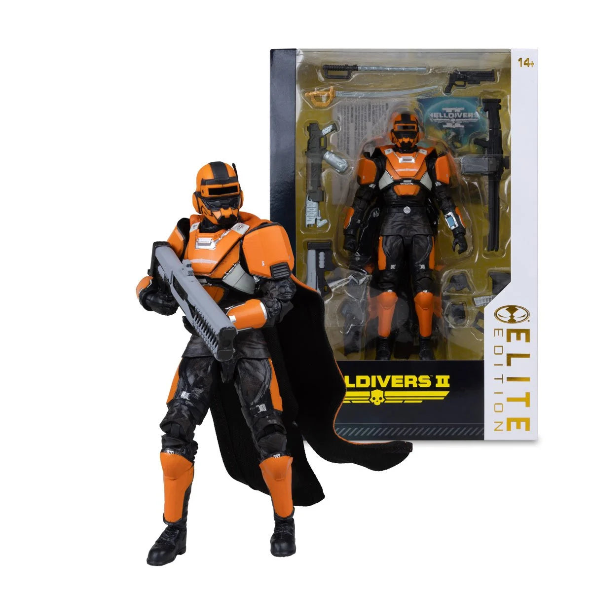 McFarlane Helldivers II Set of 3 - #10 B-01 Tactical + CE-35 Trench Engineer + TR-40 Gold Eagle