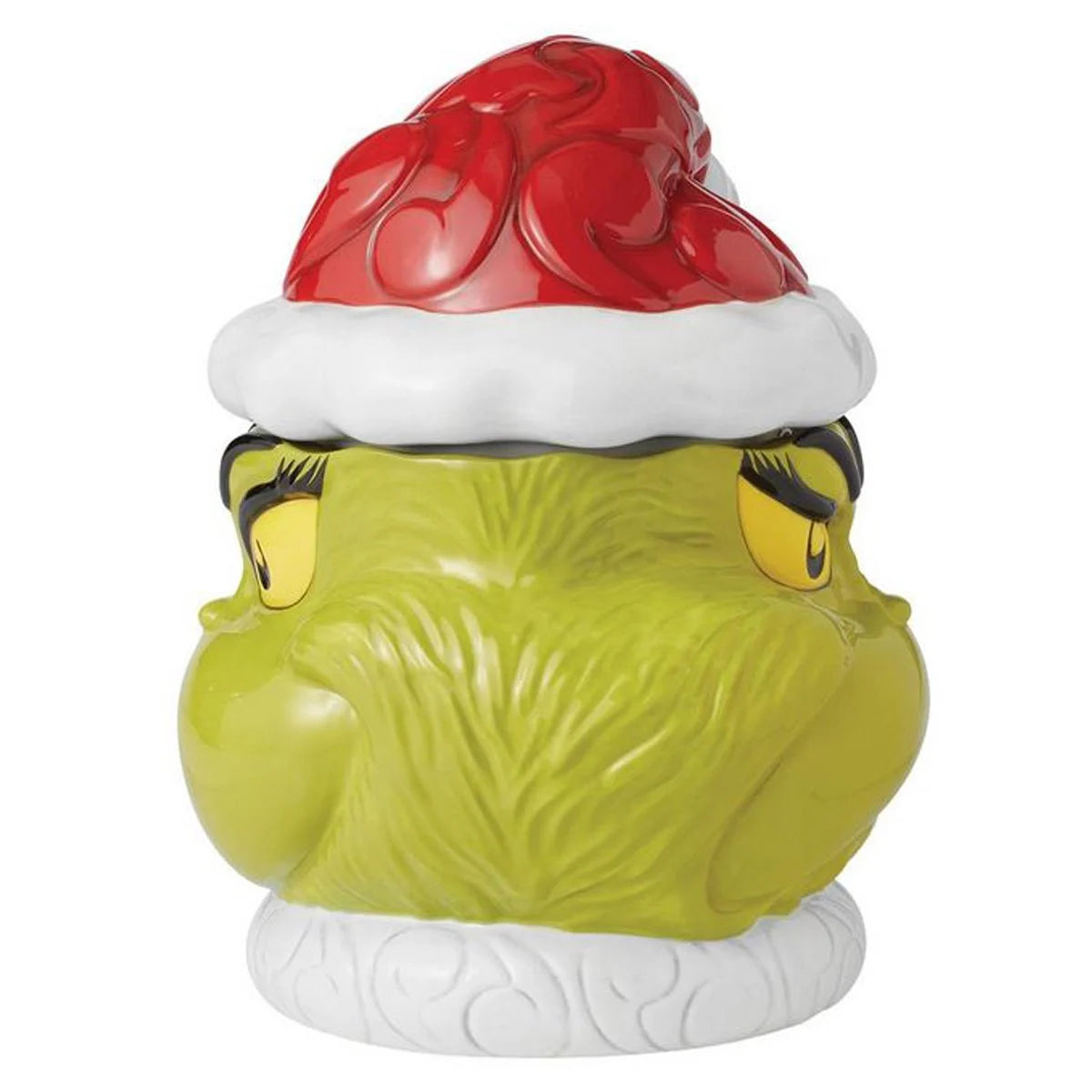 Enesco: Dr. Seuss Grinch Naughty and Nice Double-Sided Cookie Jar (10 Inches)