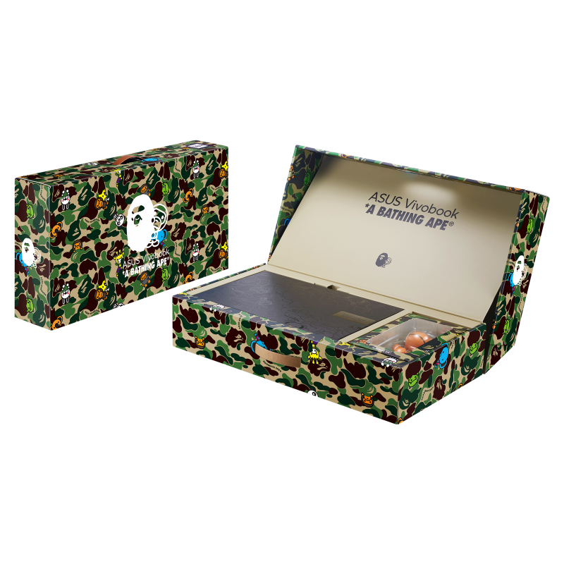 A Bathing Ape x ASUS Vivobook BAPE Edition Light Etched 15.6" OLED 120Hz Laptop