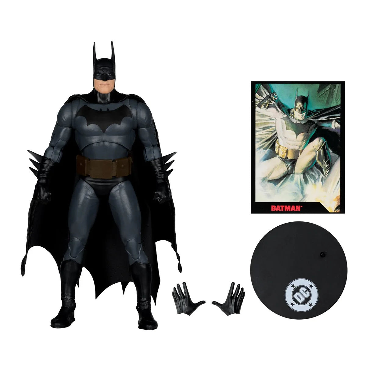 Mcfarlane DC Direct - Batman 1989 + Batman Justice Page Punchers - Set of 2 Action Figure with Comic Book