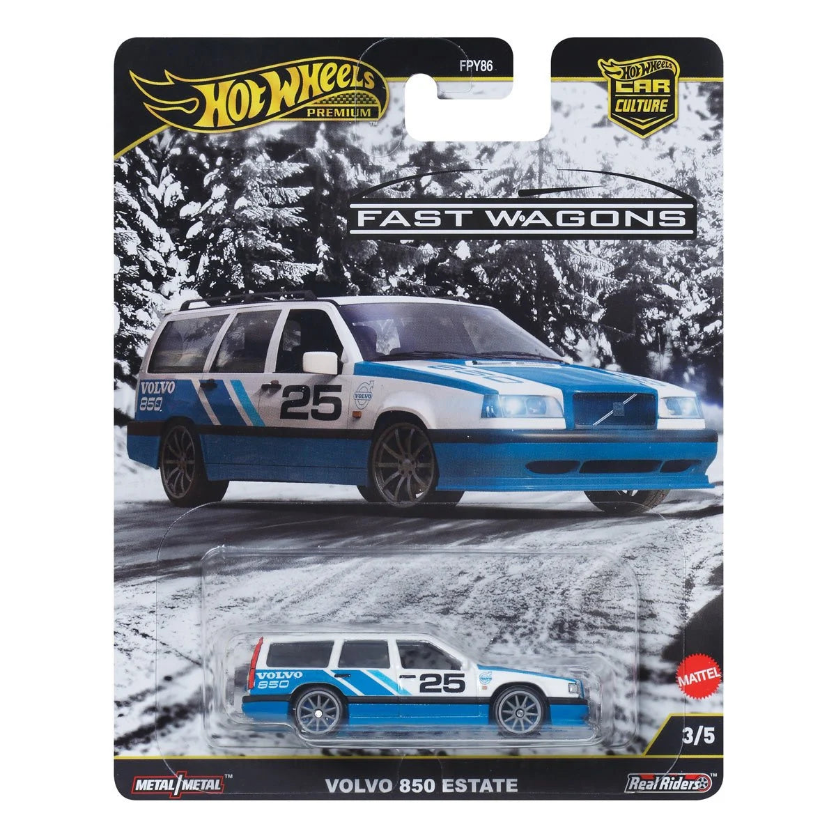 Hot Wheels Premium - Car Culture - Mix 4 - 2025 Complete Set - MTFPY86J1