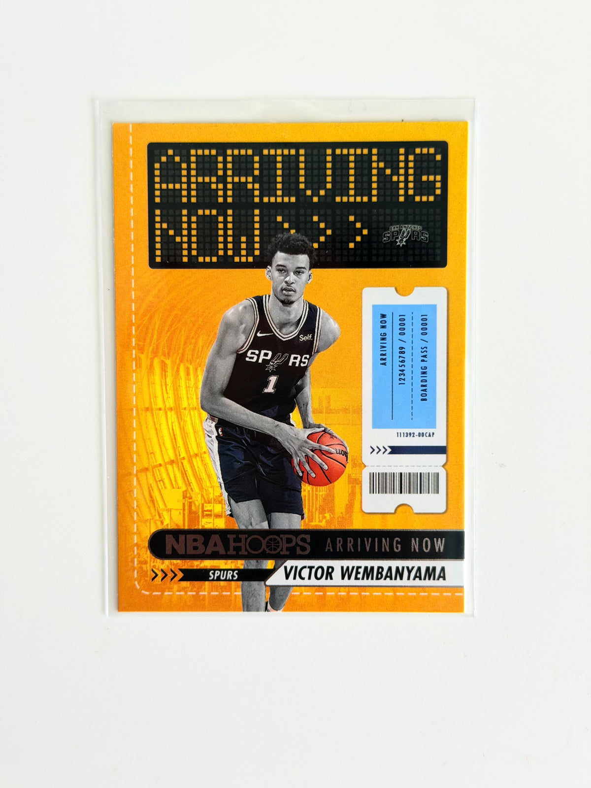 2023-24 Panini - Victor Wembanyama - Hoops Basketball — Arriving Now #26 - Rookie - Raw Ungraded Card
